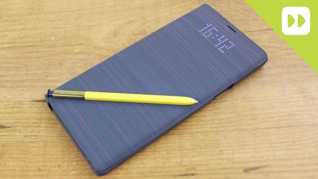 Official Samsung Galaxy Note 9 LED Cover Case Review - Hands On