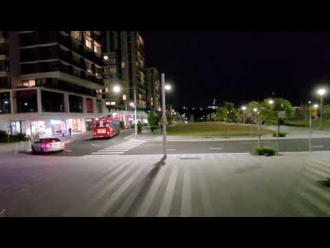 STA Ryde 2216 ST Mercedes Benz O500LE CNG Custom coaches CB60 EVOII bus leaving Lachlan line estate.
