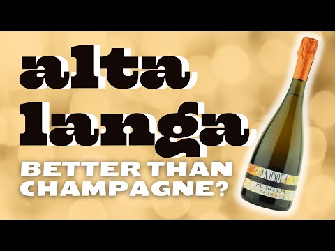 An ITALIAN SPARKLING WINE to Rival Champagne (Tasting an Alta Langa)
