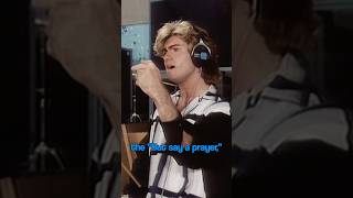 George Michael rehearses his ICONIC part in #dotheyknowitschristmas  #georgemichael  #christmas