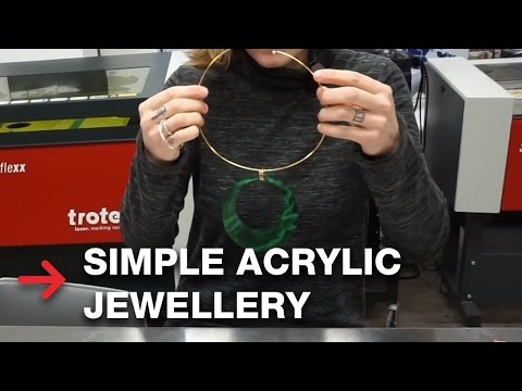 Acrylic Jewellery | Laser Cut Acrylic