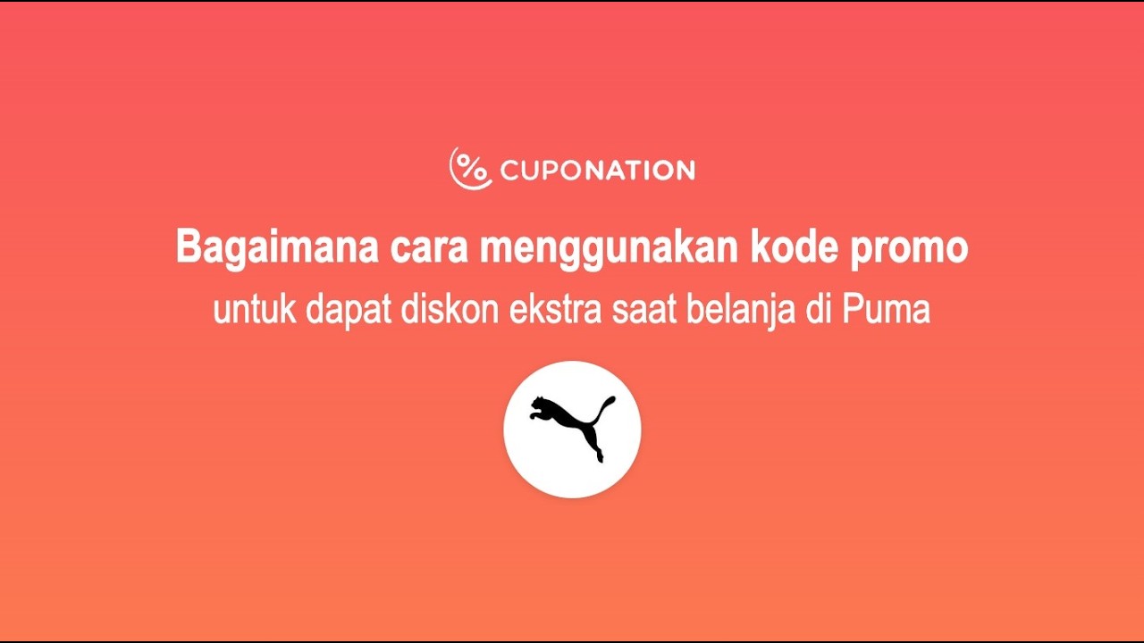 Langkah-langkah mengaktifkan kode promo Puma