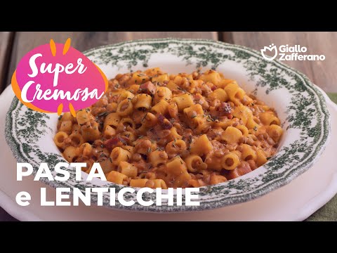 PASTA e LENTICCHIE...CREMOSA e SAPORITA😍🥄