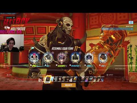 Overwatch Doomfist God KevinDurant Top Ranked Intense Doomfist Gameplay