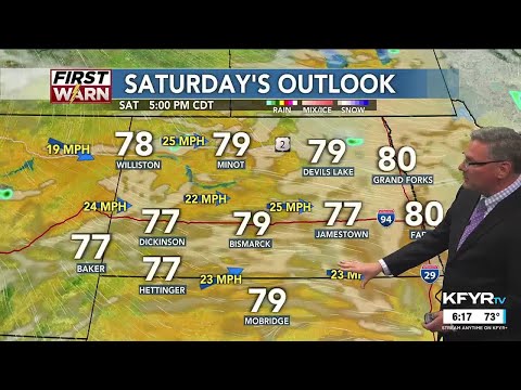 KFYR First News at Six Weather 05/10/24