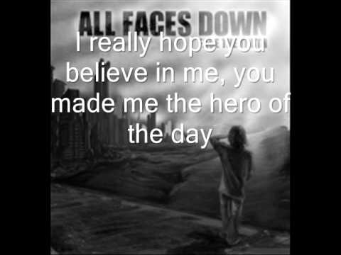 All Faces Down - Hero of the Day