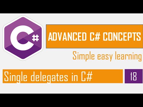 Single delegates in C | Delegates and events | C Bangla Tutorial | Advanced C