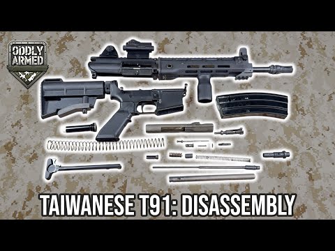 Taiwanese T91: Disassembly