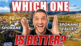 SPOKANE VS SPOKANE VALLEY | Which One Should You Choose For Your Family | Living In Spokane WA
