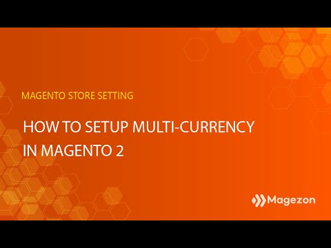 How to set up multi-currency in Magento 2