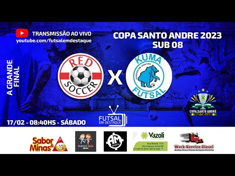 FINAL SUB 08 - RED SOCCER X KUMA - COPA SANTO ANDRÉ 2023