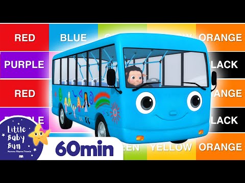 Learn Colors, Shapes, Vehicles +More Nursery Rhymes and Kids Songs | Little Baby Bum
