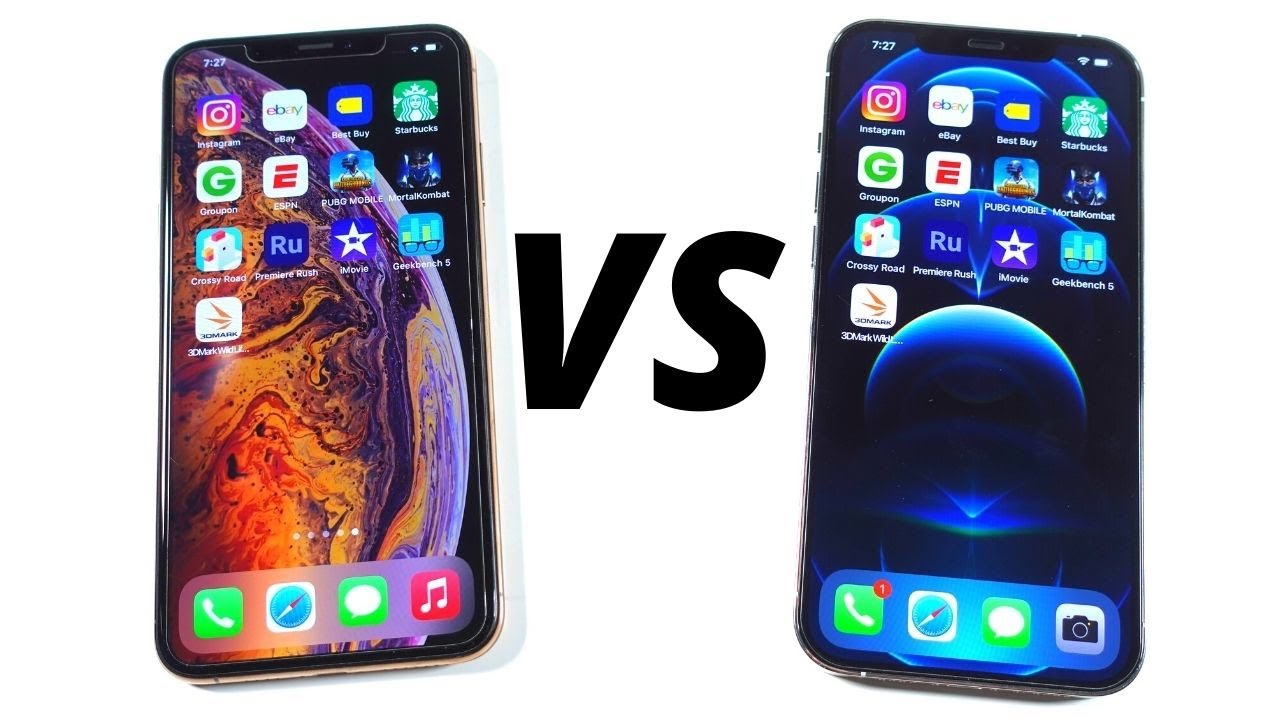 iPhone XS Max vs iPhone 12 Pro Max Speed Test