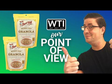Bob's Red Mill Honey Oat Granola - WTI product video review