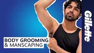 Gillette 3 Easy Steps to Trim, Shave, & Moisturize