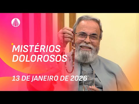 Terço de Aparecida com Pe. Antonio Maria - 13 de janeiro 2026 [Mistérios da Dolorosos]