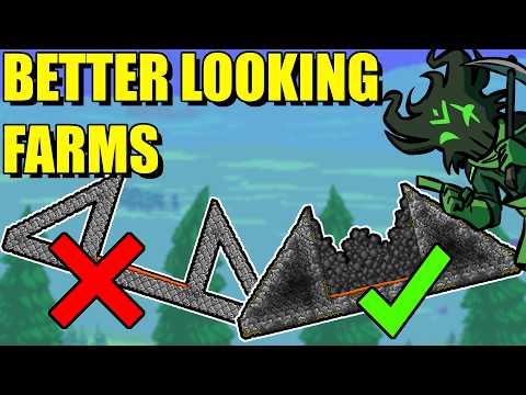 How to UPGRADE Your Boring Looking Farm! | Terraria 1.4.5