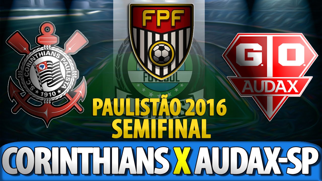 Corinthians 2 (1 x 4) 2  Audax-SP pela Semifinal