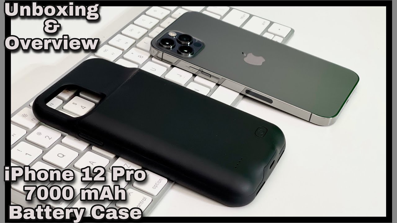 My New iPhone 12 Pro 7000 mAh Battery Case Unboxing & Review | Engineered Especially For The iPhone!