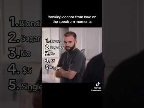 Connor from Love On The Spectrum is so funny😆 His beef with his mom 😆 #loveonthespectrum #connor