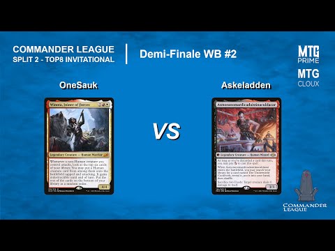 Magic Duel Commander League TOP8 Invitational - Asmo vs Winota - Demi-Finale Winner Bracket #2