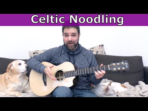 Lesson: Celtic-Style Noodling on Guitar (Easy, Meditative and Fun) - Scottish-Irish Music Tutorial