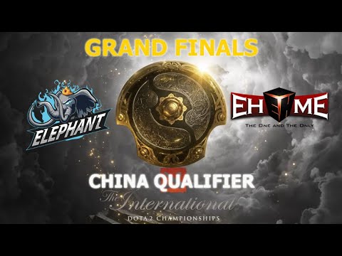 Elephant vs EHOME | The International 10 | China Qualifier | BO5 | Grand Finals
