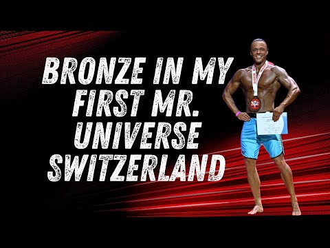 Bronze in My First Mr Universe Switzerland (Men’s Physique Beginners)