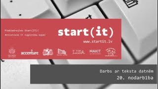 Java un Android kurss | #21 Darbs ar teksta datnēm (ANDROID)