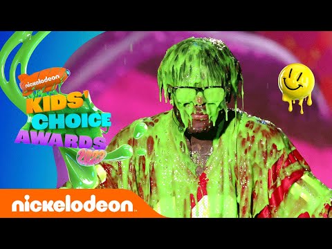 Lil Uzi Vert & Justin Wilson II Make It Rain SLIME with Drums! | Kids' Choice Awards 2023