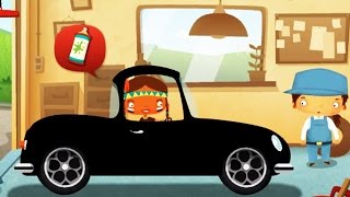 Çizgi film - Tamirci Kız - En hızlı yarış arabası oto bakımı