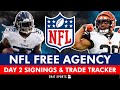 NFL Free Agency Tracker: Latest Signings, Trades & Cuts From Day 2 Of 2024 NFL Free Agency