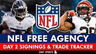 NFL Free Agency Tracker: Latest Signings, Trades & Cuts From Day 2 Of 2024 NFL Free Agency