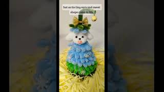 FuzzyTwist Easy pipe cleaner craft, Christmas dog made out of cleaner pipes #pipecleanerart