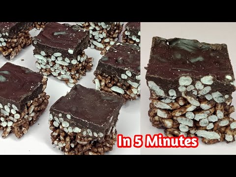 Crunchy Chocolate Rice Bar Recipe..