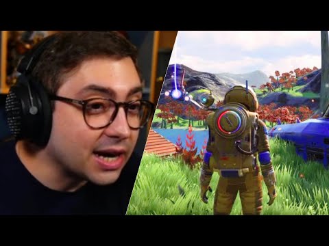 ALAN REAGINDO A NOVA SUPER ATUALIZAÇÃO DE NO MAN'S SKY
