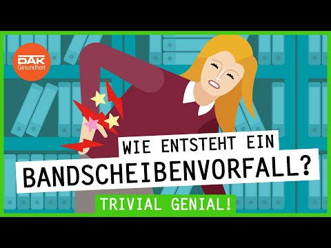 Wie entsteht ein Bandscheibenvorfall? | #trivialgenial | DAK-Gesundheit