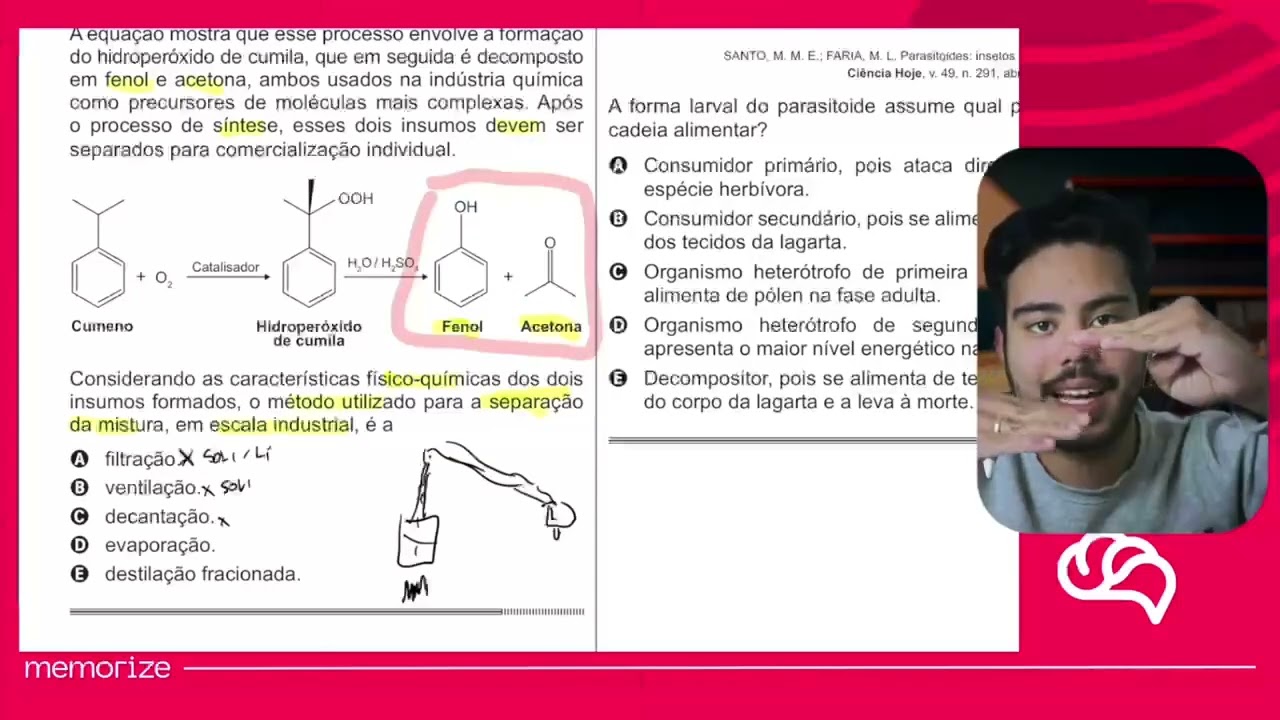 Resolução em Vídeo — Questão 80 ENEM 2014