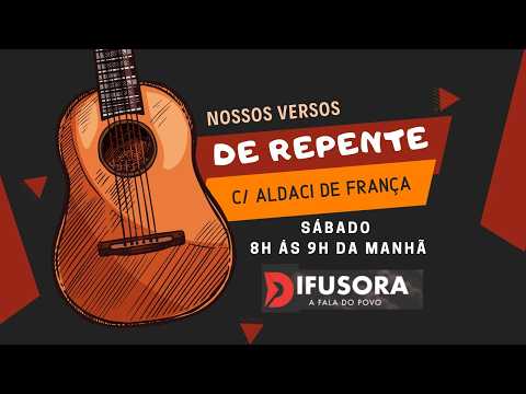 (🔴 AO VIVO) PROGRAMA NOSSOS VERSOS DE REPENTE - 27/03/2026