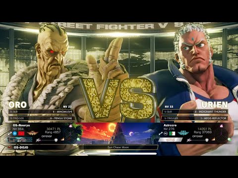 OS-Nouryu (Oro) vs Azirccro (Urien) FT3 Casual Match SF5