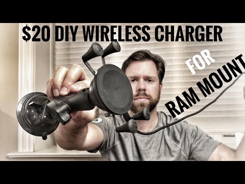 $20 DIY Wireless Charger for RAM Mount