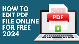 How To Edit PDF File Online For Free 2024