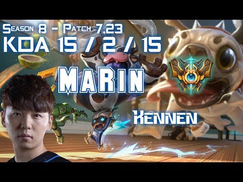 MaRin KENNEN vs CAMILLE Top - Patch 7.23 KR Ranked