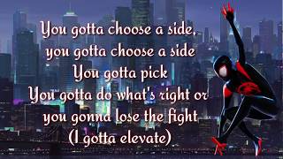 DJ Khalil - Elevate (D. Curry, YBN Cordae, SwaVay, T. Rich) | (Lyrics Video)