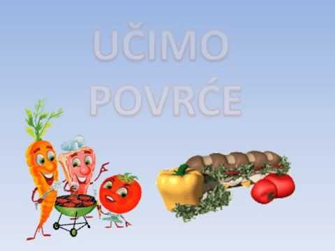 Učimo povrće i slova
