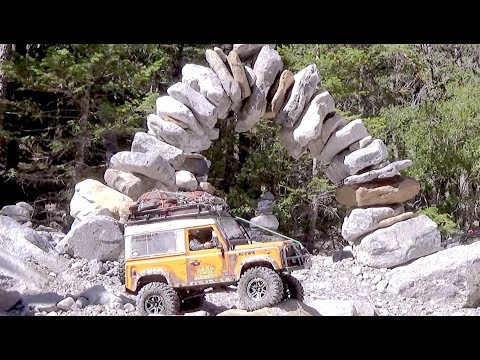 Grotto Canyon D-90 onboard Inuksuk run Scale Town - RC CWR