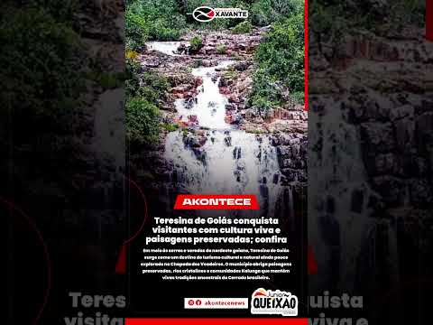 Teresina de Goiás conquista visitantes com cultura viva e paisagens preservadas; confira