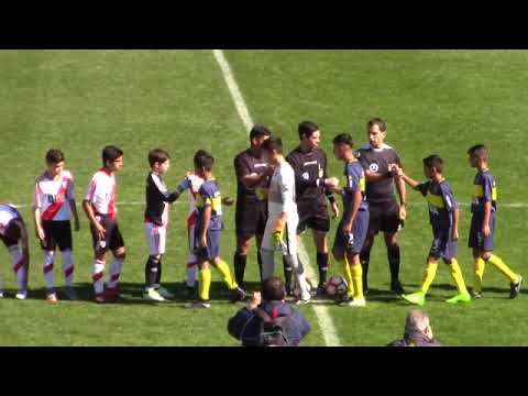 FUTBOL INFANTIL. CATEGORIA 2005. BOCA - RIVER (3-2). 20-8-2017.