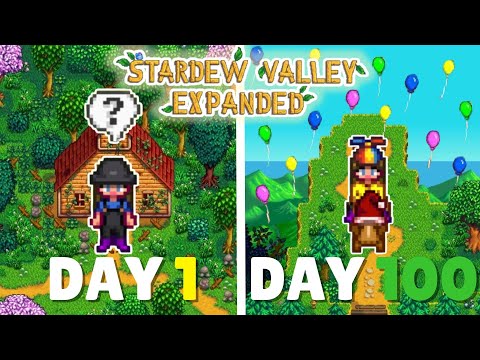 I Played 100 Days of Stardew Valley Expanded