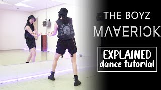 THE BOYZ(더보이즈) ‘MAVERICK’ Dance Tutorial | Explained